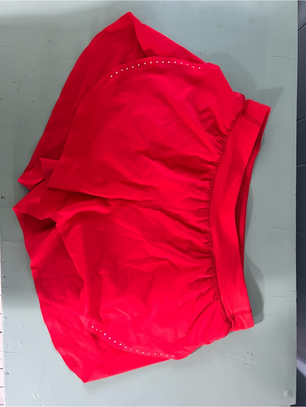 lululemon athletica Bright Red Athletic Skort with Stud Detail